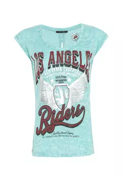 Топ Cipo & Baxx Shirt WT300, синий