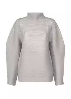 Топ circle knit Issey Miyake, серый