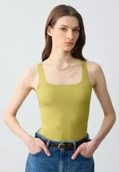 Топ COFFEE SINGLET Jimmy Key, зеленый