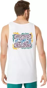 Топ Crayon Wave Tank Billabong, белый