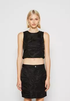 Топ CROPPED G-Star, черный