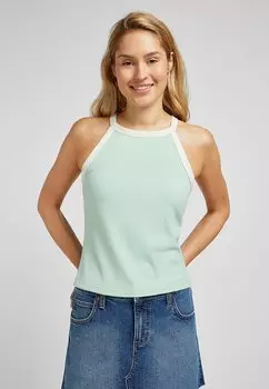 Топ CROPPED HALTER Lee, цвет seafoam