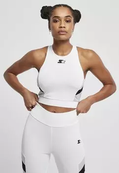 Топ CROPPED Starter, цвет white/black