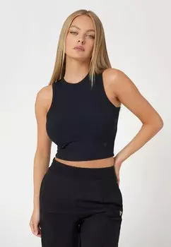 Топ CROPPED TANK Guess, темно-синий