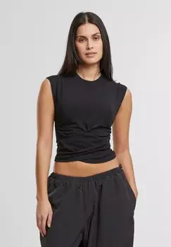 Топ CROPPED WRAPPED Urban Classics, черный