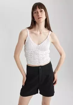 Топ DeFacto, белый