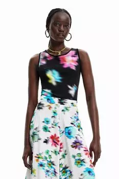 Топ Desigual, черный
