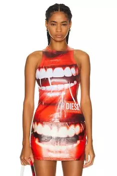 Топ Diesel Printed Tank, цвет Multi