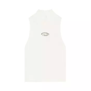 Топ Diesel Turtle Neck Top, белый