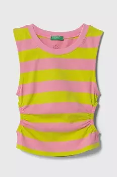 Топ для мальчиков United Colors of Benetton, розовый