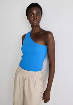 Топ Drew One Shoulder Gestuz, синий