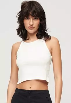 Топ EMBROIDERED RACER Superdry, белый