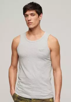 Топ ESSENTIAL LOGO Superdry, темно-серый