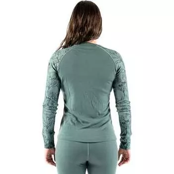 Топ Evie реглан женский Wild Rye, цвет Queen of the Jungle/Slate