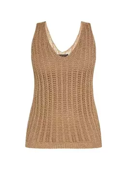 Топ faina Strick, цвет creme gold