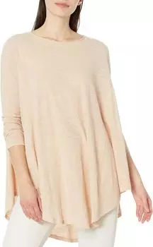 Топ Free People Aria Trapeze Long Sleeve, цвет Misty Mink