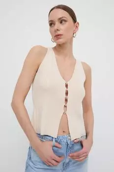 Топ Guess, бежевый