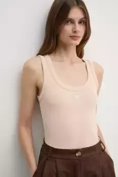 Топ Guess, бежевый