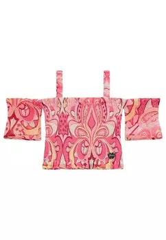 Топ Guess, цвет mehrfarbe rose