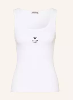 Топ GUESS JEANS, белый