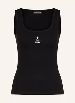 Топ GUESS JEANS, черный
