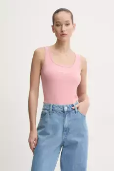 Топ Guess Jeans, розовый