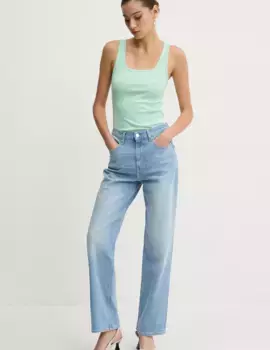 Топ Guess Jeans, зеленый