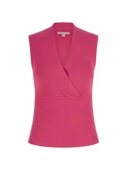 Топ GUESS Knitted Top, фуксия