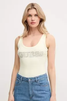 Топ Guess, желтый