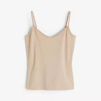 Топ H&amp;M Tank, бежевый