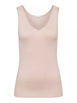 Топ Hanro Cotton Seamless, бежевый