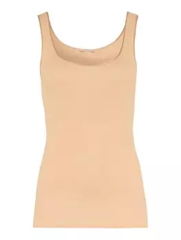Топ Hanro Cotton Seamless, бежевый/телесный