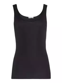 Топ Hanro Cotton Seamless, черный