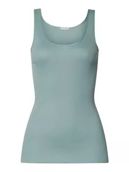 Топ Hanro Cotton Seamless, светло-синий