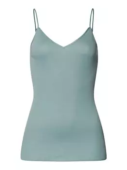 Топ Hanro Cotton Seamless, светло-синий