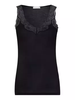 Топ Hanro Lace Delight, черный