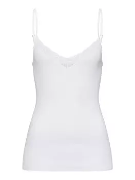 Топ Hanro Spaghetti Cotton Delight, белый