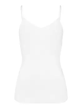 Топ Hanro Spaghetti Cotton Seamless, белый