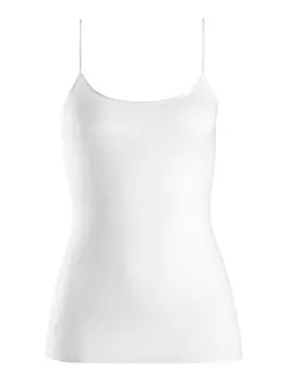 Топ Hanro Spaghetti Cotton Seamless, белый