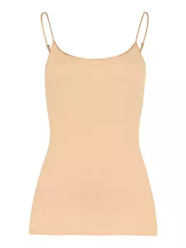 Топ Hanro Spaghetti Cotton Seamless, бежевый