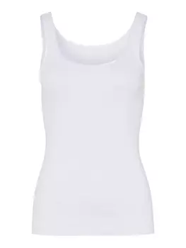 Топ Hanro Tank Cotton Seamless, белый