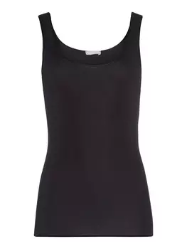 Топ Hanro Tank Cotton Seamless, черный