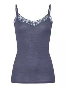 Топ Hanro Woolen Lace, слива