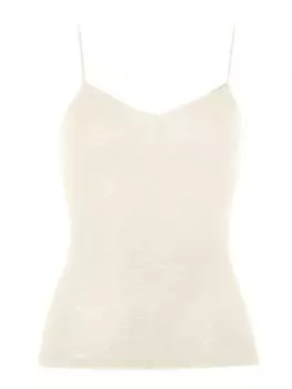 Топ Hanro WOOLEN SILK, белый