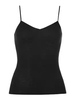 Топ Hanro WOOLEN SILK, черный