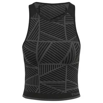 Топ Hummel Energy Crop Seamless, черный