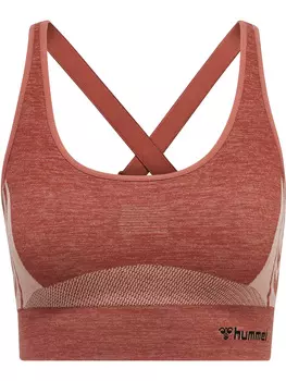 Топ Hummel Sportoberteil Hmlclea Seamless Sports, цвет WITHERED ROSE/ROSE TAN MELANGE