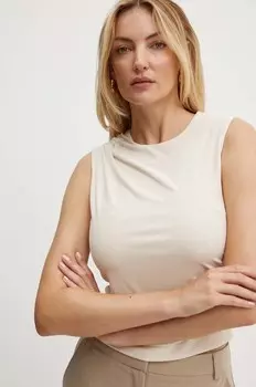 Топ ИФА Guess, бежевый