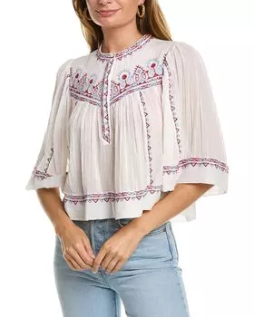 Топ Isabel Marant Etoile Juline, белый