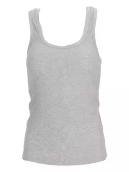 Топ ISABEL MARANT в рубчик, серый